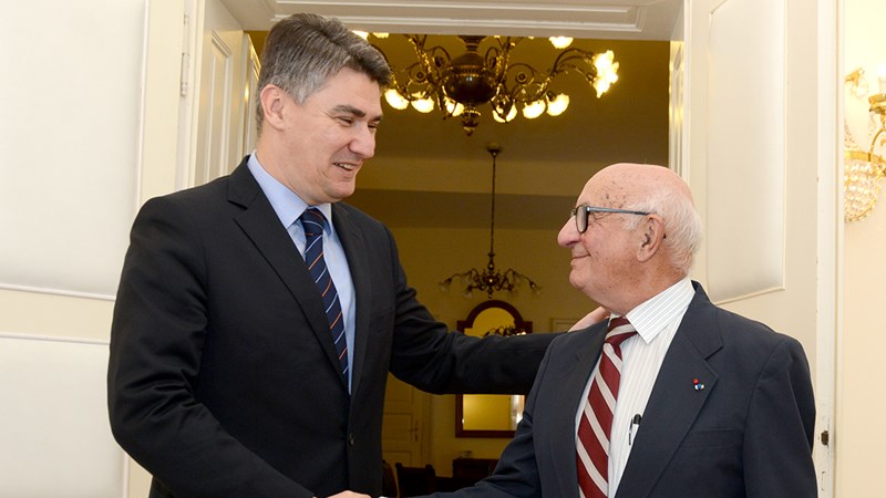 Predsjednik Vlade Zoran Milanović primio Theodora Merona